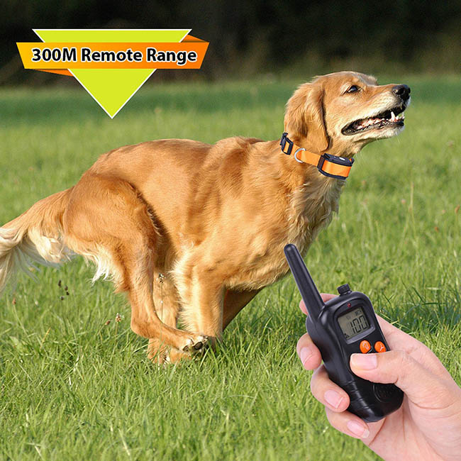 Waterproof Dog Training Collar Rechargeable Remote Electric Dog Shock Collar