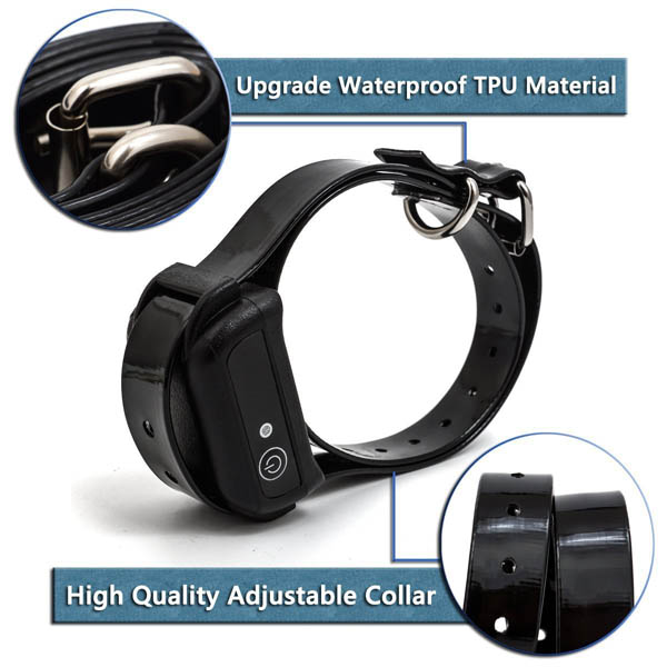 Remote Dog Training Collar for Dogs with Rechargeable and Waterproof E-Collar Trainer