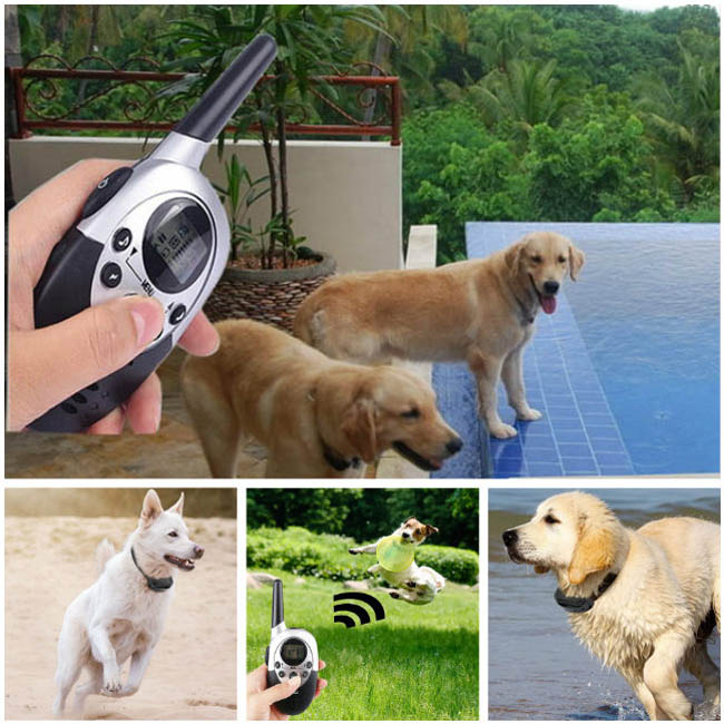 Remote Dog Training Collar for Dogs with Rechargeable and Waterproof E-Collar Trainer